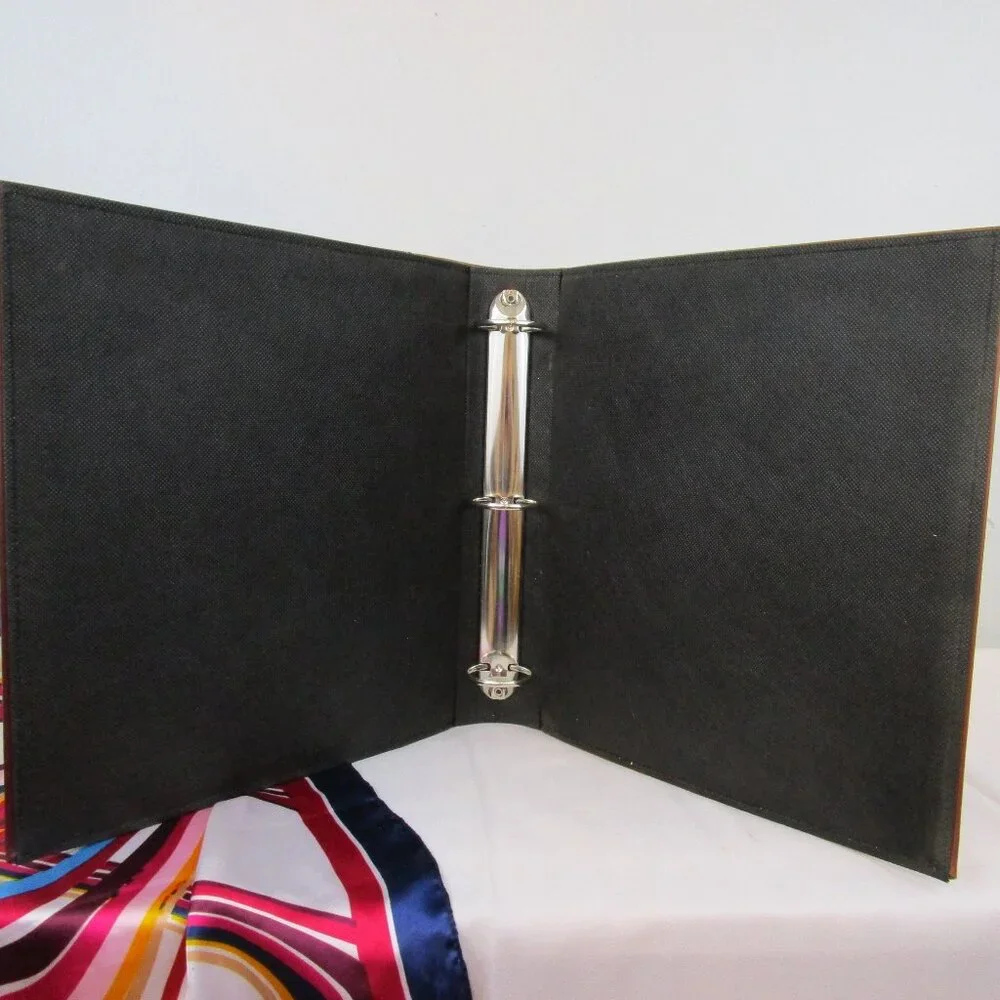 Bindertek Premium Leather 3-Ring Binder/Photo Album - 3rd of 8